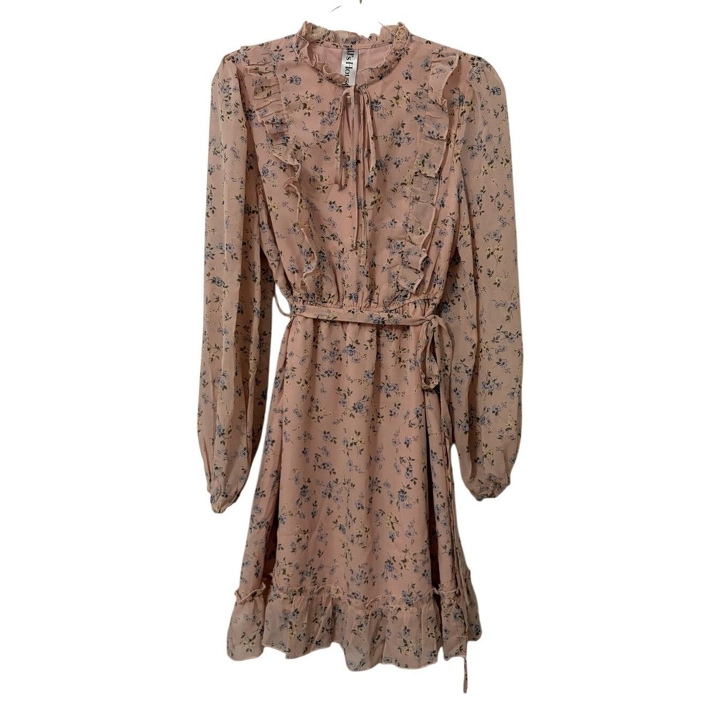 JJs House Floral Cottagecore Prairie Dress S Feminine Coquette Whimsical Modest